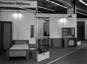 Ausstellungsfläche des VE Möbelkombinates Dresden-Hellerau