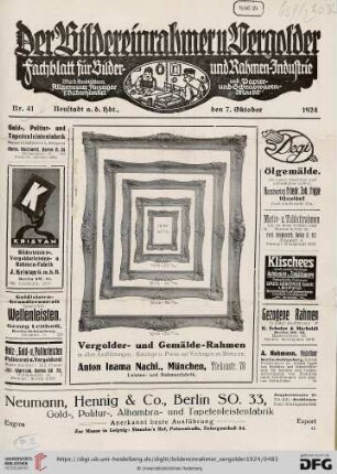Nr. 41 (7. Oktober 1924)