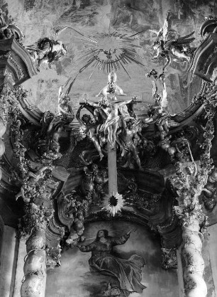 München. Sankt Johann Nepomuk (Asamkirche) (1735/1746; E. Q. Asam, C. D. Asam). Innenansicht