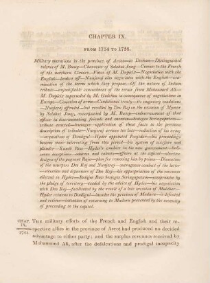 Chapter IX. From 1754 to 1758