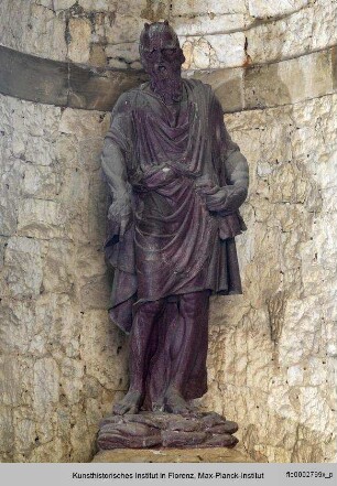 Torso (von Raffaello Curradi in einen Moses umgearbeitet)