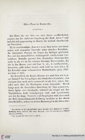 3: Büste Pans in Terracotta