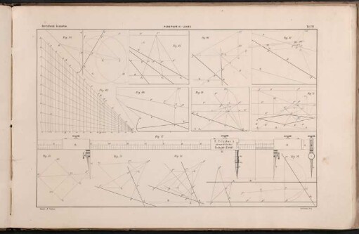 Darstellende Geometrie Fig. 64. - Fig. 76.