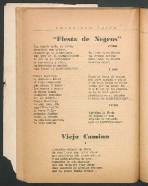 "Fiesta de negros"