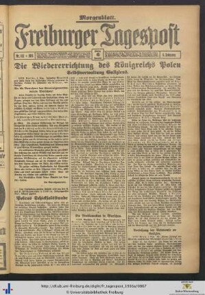 06.11.1916 (Morgenblatt)
