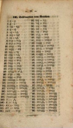 Sammlung von Aufgaben aus der Arithmetik und Algebra : Für Gymnasien und Gewerbschulen. Erster Theil, Arithmetische Aufgaben