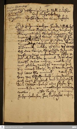 Brief von Adolph Ludewig Hundertmark an August Hermann Francke.