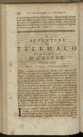 Libro Duodecimo.
