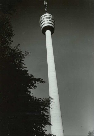 Stuttgart, Fernsehturm im Bopser Wald