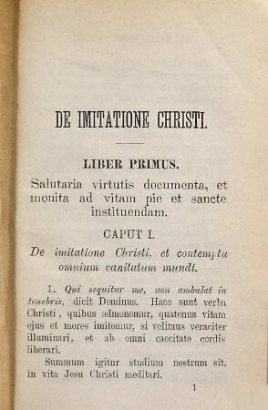 Imitatio Christi : Addita cuique capitulo exercitatione spirituali et precatione, quam Gallico primum sermone tractavit R. P. de Gonnelieu s. J. precibusque ... adjectis ed. Christianus schwermer
