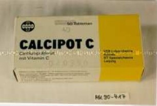 Verpackung für Calciumpräparat "CALCIPOT C"