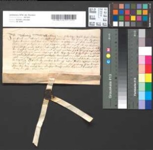 Quittung des Scholasters Joh. Walsum vom Apostelstift in gleicher Angelegenheit (s. Nr. 4472).