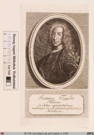 Bildnis John Taylor (II)