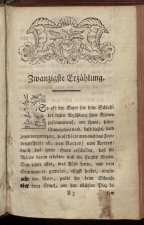 Zwanzigste Erzählung.