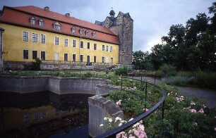 Ballenstedt - Parkseite des Schlosses : Parkseite des Schlosses. Aufgenommen in Ballenstedt