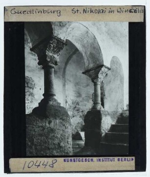 Quedlinburg, Stiftskirche St. Servatius,Quedlinburg, Stiftskirche St. Servatius, Kapelle St. Nicolai in vinculis