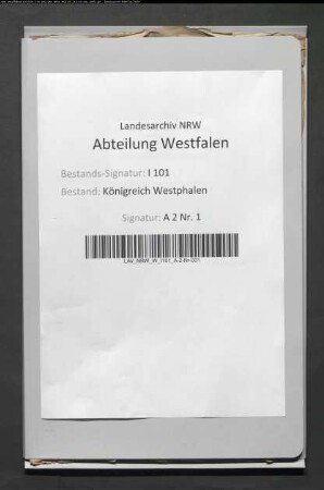 Personalien der in der Domänenverwaltung angestellten Beamten
