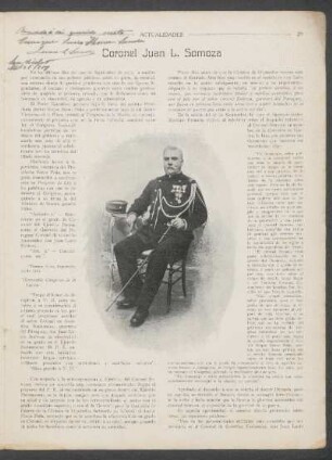Coronel Juan L. Somoza