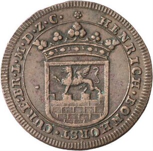 Bonhorst, Heinrich: Münzmeisterjeton