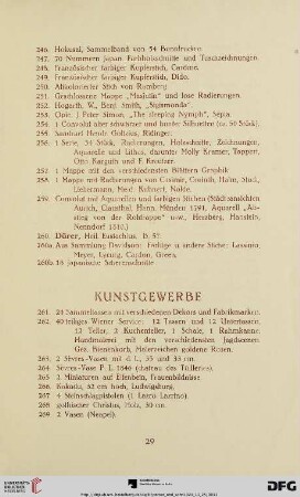 Kunstgewerbe, Ostasien, Textilien (Nr. 261-353)