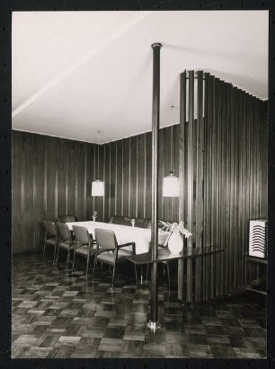 Stadthalle, Mülheim an der Ruhr Umbau: Restaurant