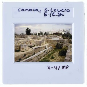 Canosa di Puglia, Basilika San Leucio