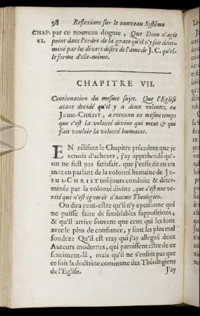 Chapitre VII. Continuation du mesme sujet [...]