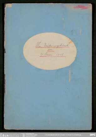 DM-Eröffnungsbilanz per 21. Juni 1948