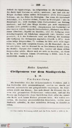 Fünftes Hauptstück