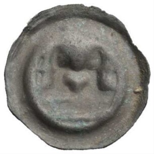 Fundmünze, Brakteat, 1266 - 1305
