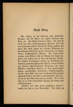 32-45, Nach Görz