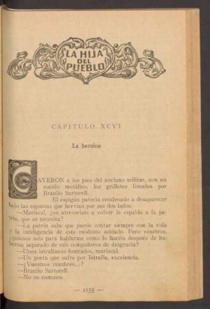 Capítulo XCVI - La heroína