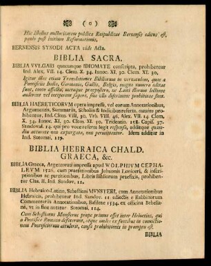 Biblia Sacra