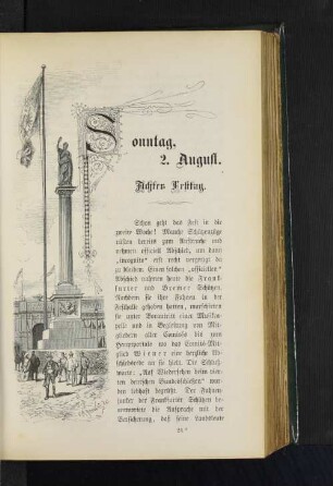 Sonntag 2. August. Achter Festtag.