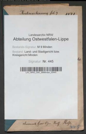 Sonstige: Boecke, Johann-Daniel; Sonstige: Boecke, Christine, geb. Höltkemeier: