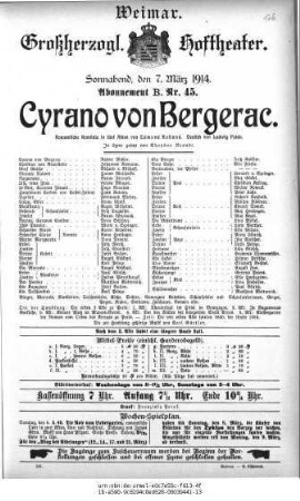 Cyrano von Bergerac