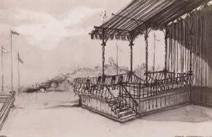 Bühnenbildentwurf zu Tolstoi: Anna Karenina