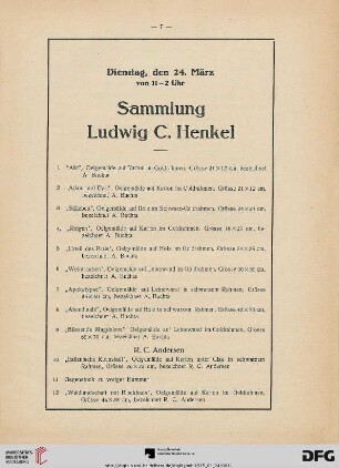 Dienstag, von 11-2 Uhr (Nr. 1-254)