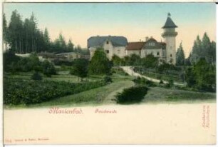 Marienbad. Forstwarte mit Café Forstwarte