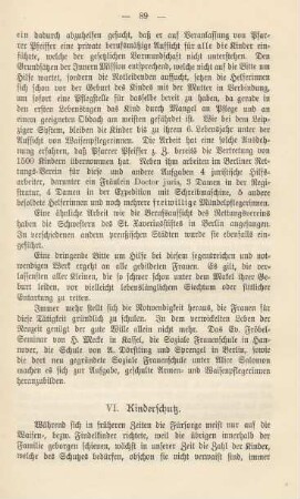 VI. Kinderschutz