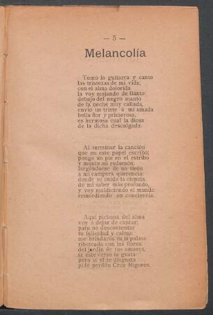 Melancolía