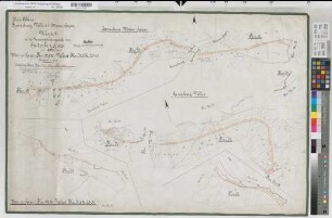 Valbert (Meinerzhagen), Zusammenlegung Hardenberg, Brouillonkarte II Bl.3 Meinerzhagen Flur 19;20, Valbert Flur 31;35-37
