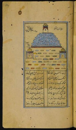 Illustration: Geburtsstätte ʽUmars und Grabstätte Šaiḫ ʽAbd-al-Kabīrs