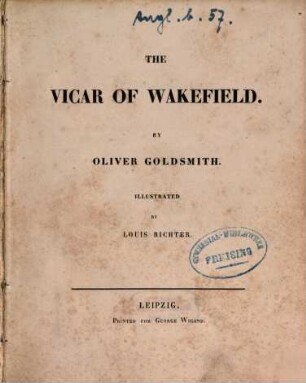The Vicar of Wakefield