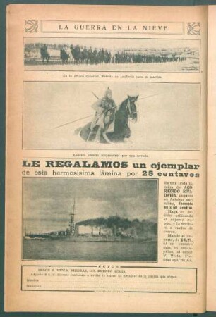 La guerra en la nieve - [Ilustración]