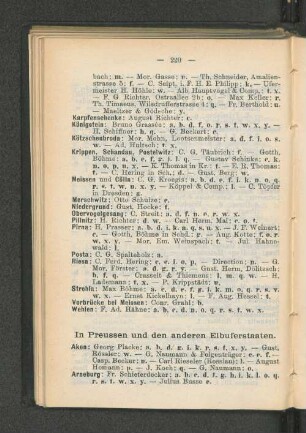 In Preussen und den andren Elbuferstaaten.