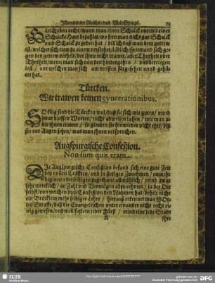 Augspurgische Confeßion