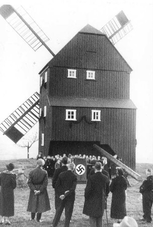 Obercunnersdorf-Kottmarsdorf. Burkmühle, Bockmühle, um 1933/45, Repro