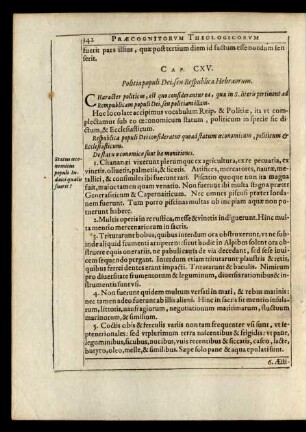 Cap. CXV. Politia populi Dei, sei Respublica Hebraeorum.