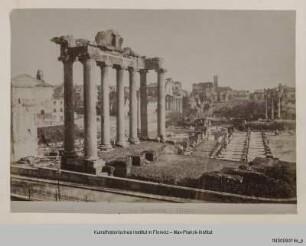 Vedute des Forum Romanum - Fotografie di Roma